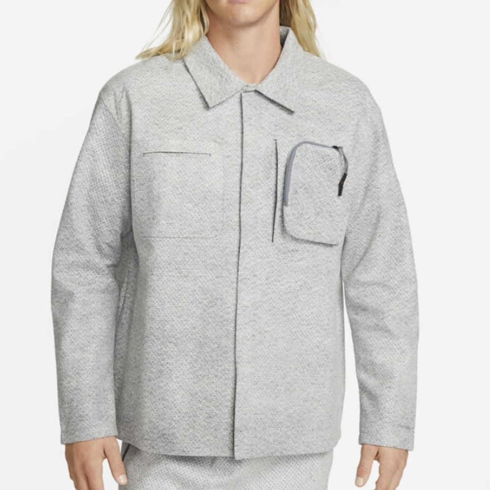 Nike MEN Forward Workwear Jacket in heather/smoke grey color size M new with tag